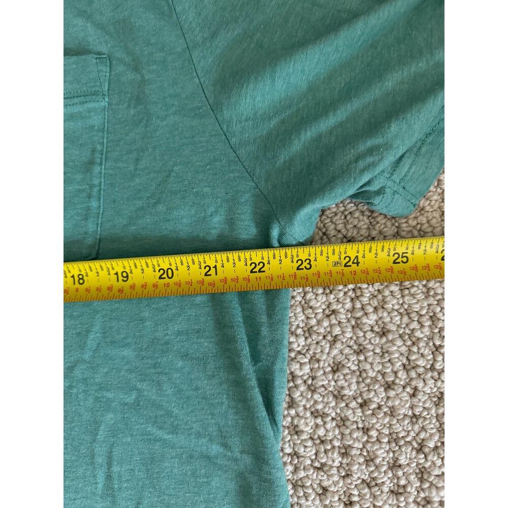 Travis Matthew Mens Golf Polo Teal Green Size XL 100% Pima Cotton Lightweight - Picture 7 of 8